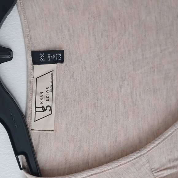 Urban Studios BUNDLE of (2) tops tie front  plus size button shirts - Picture 3 of 13